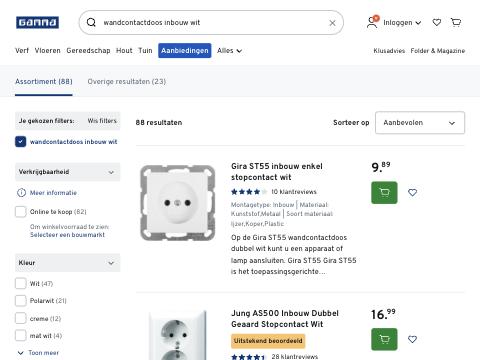 Search results, 88 products